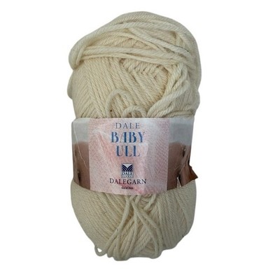 Dale of Norway Dalegarn Baby Ull Natural Color 0020 Merino Wool 180 Yards