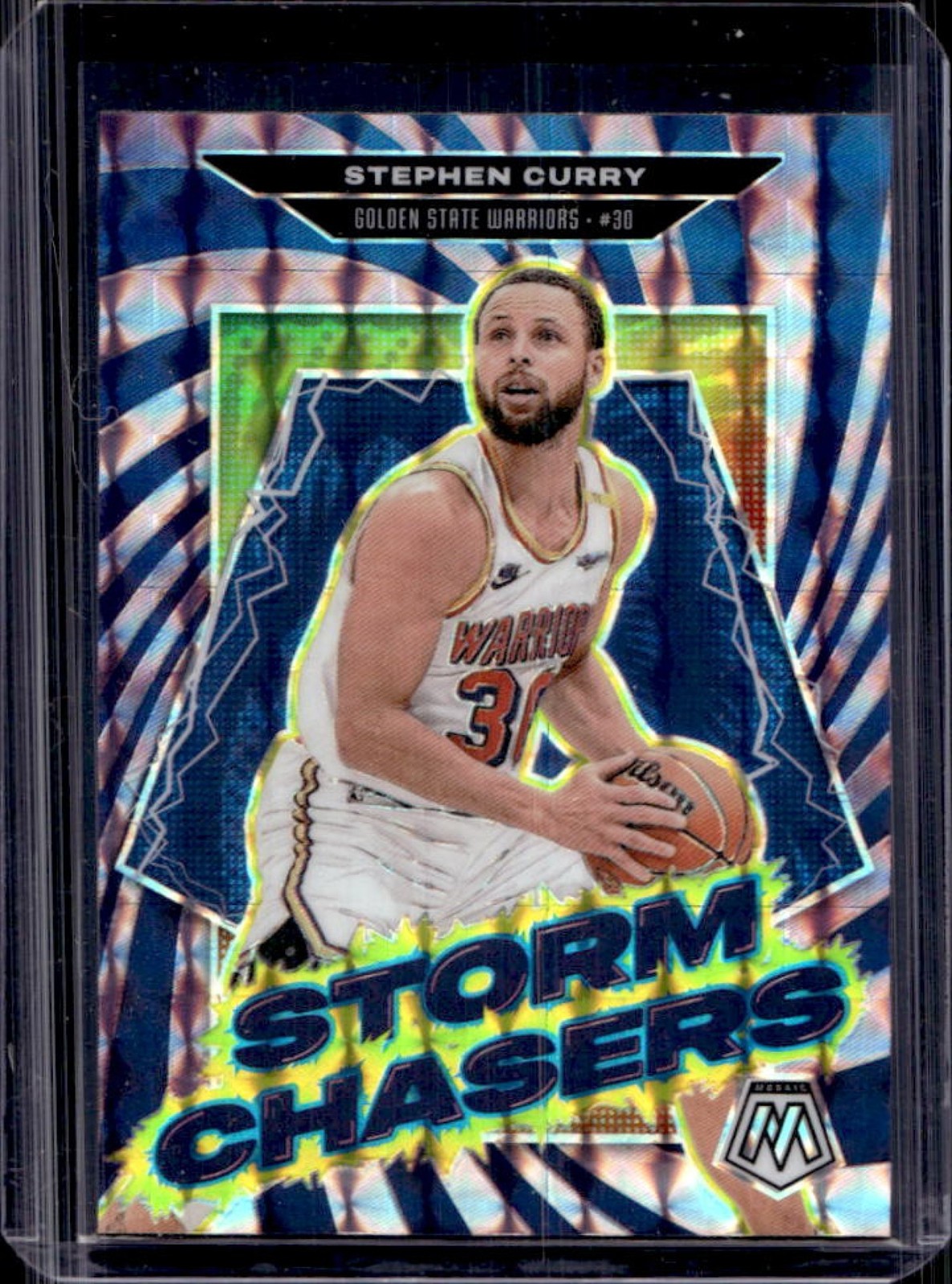 2024-25 Mosaic Stephen Curry Storm Chasers #8 Warriors
