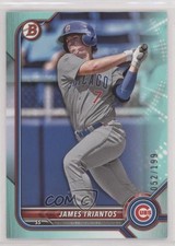 2022 Bowman Draft Aqua 52/199 James Triantos #BD-166 0i1k
