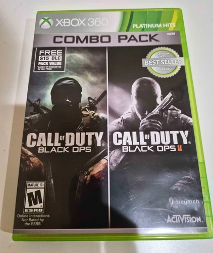 Call of Duty: Black Ops 1 & 2 Combo Pack (Xbox 360, 2015)