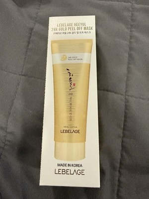 Lebelage Heeyul 24k Gold Peel OFF Mask 5.07oz Korean Skincare Facial Mask NEW
