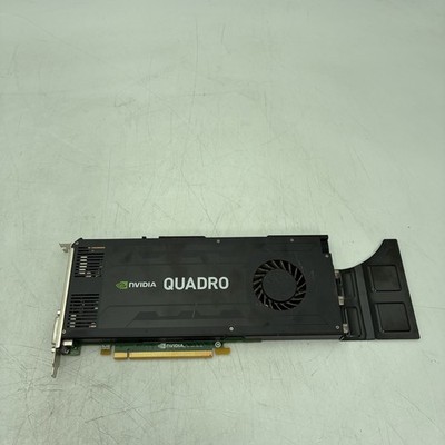 NVIDIA QUADRO P4000 8GB GDDR5 x4 DP Video Graphics Card. Tested And Working