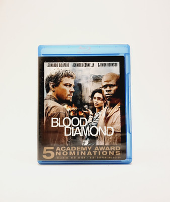 Blood Diamond (Blu-ray, 2006) Leonardo Dicaprio English/French/Spanish