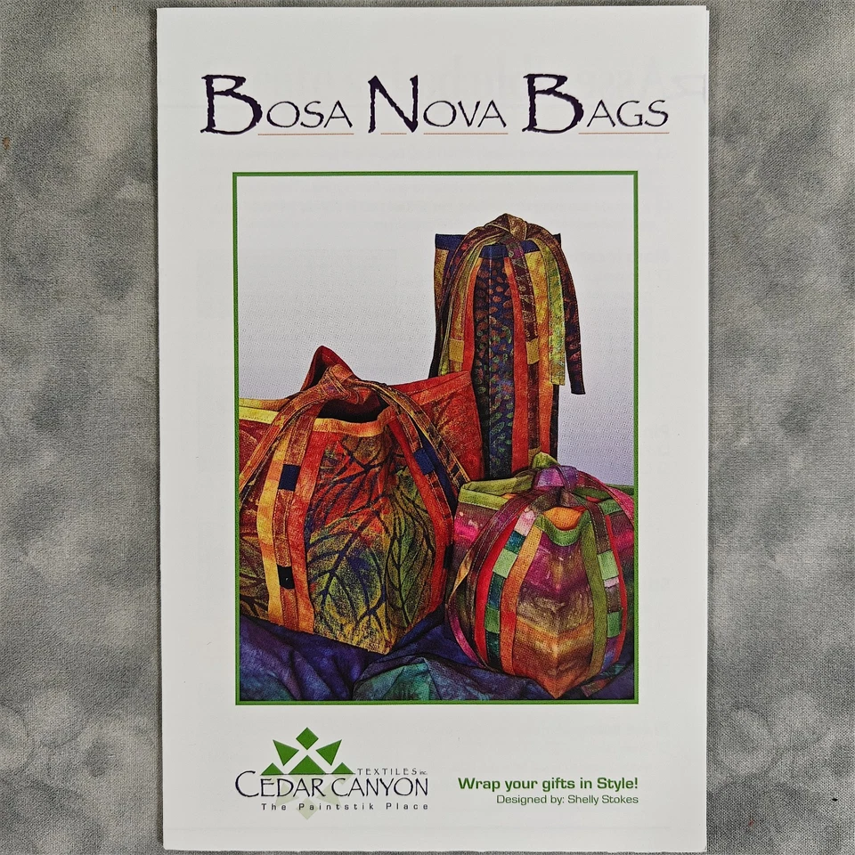 Cedar Canyon Bosa Nova Bags Sewing Pattern CCT504 by Shelly Stokes (2008) - Image 2 of 3