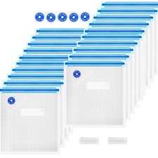 20 Pcs 11x10In Reusable Sous Vide Bags Food Storage Bags for Cooking Microwave