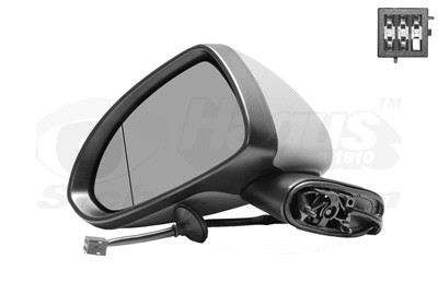 VAN Wezel 3750807 AußEnspiegel Links FüR Opel Corsa D 07.06-12.14-image