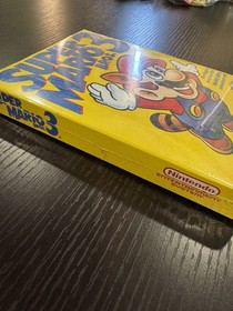 1990 NINTENDO SUPER MARIO BROS. 3 SIGILLATO IN FABBRICA NES SIGILLO OVALE NUOVO MENTA *LEGGI*