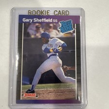 1989 Donruss - Rated Rookie Gary Sheffield #31 (RC)