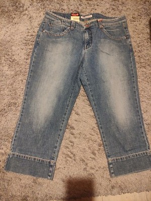H.I.S. Caprihose Jeanshose Damen Blau  Gr.44.     2654