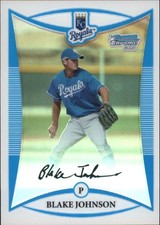 2008 Bowman Chrome Prospects Refractors #BCP49 Blake Johnson /599 - BB