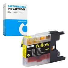 1-Pack OSI Compatible LC75 Yellow Ink Cartridge fits Brother MFC J5910DW J6510DW
