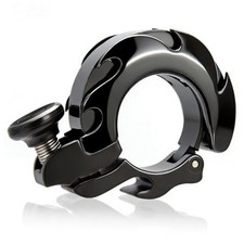 Bike Bell, Aluminum Alloy Bicycle Bell with Clear Loud Sound, Bike Bells Black
