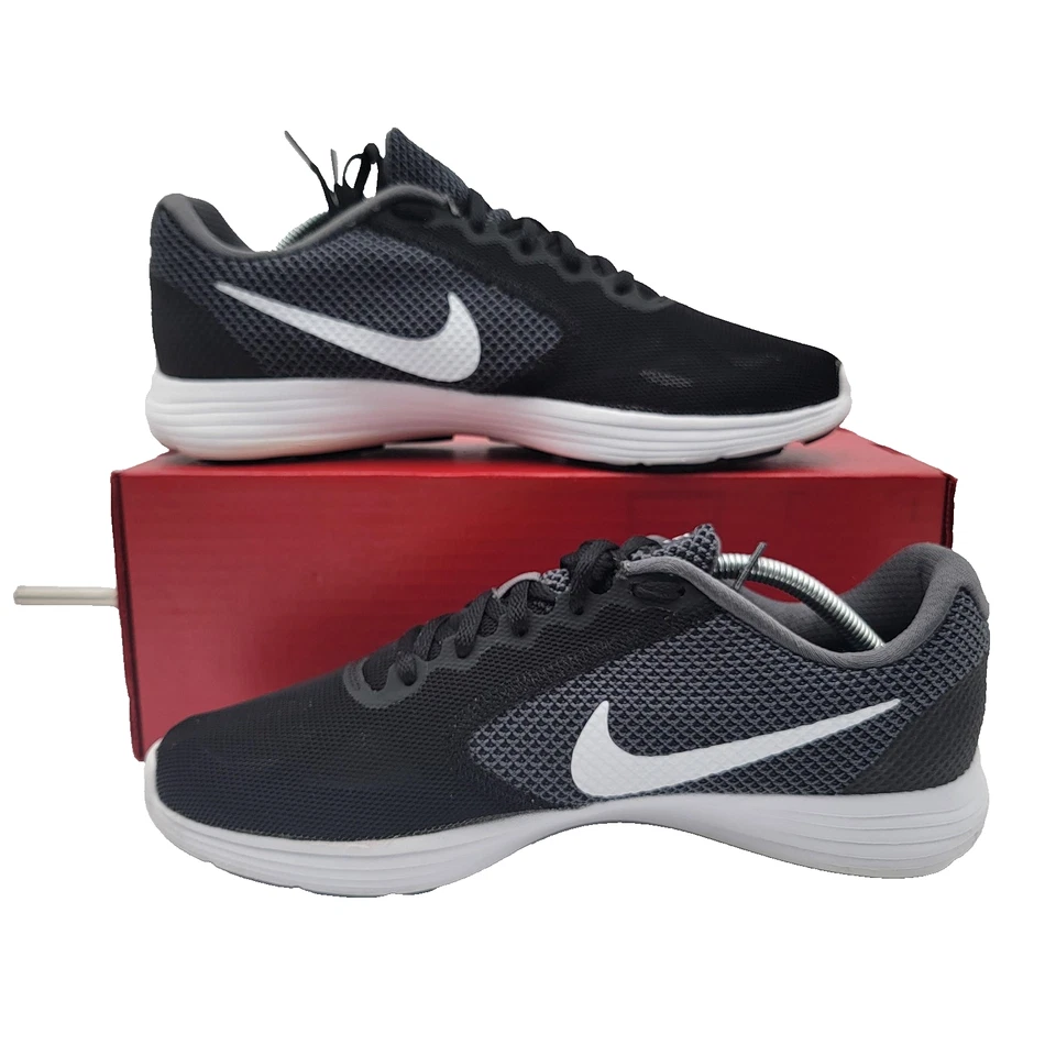 Nike Revolution 3 Damenschuhe Größe 12 Laufen leichtes Mesh 819303-001 (360) - Bild 2 von 4