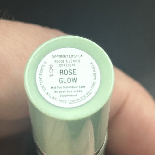 Clinique Different Lipstick ROSE GLOW - Discontinued VHTF shade - Picture 3 of 4