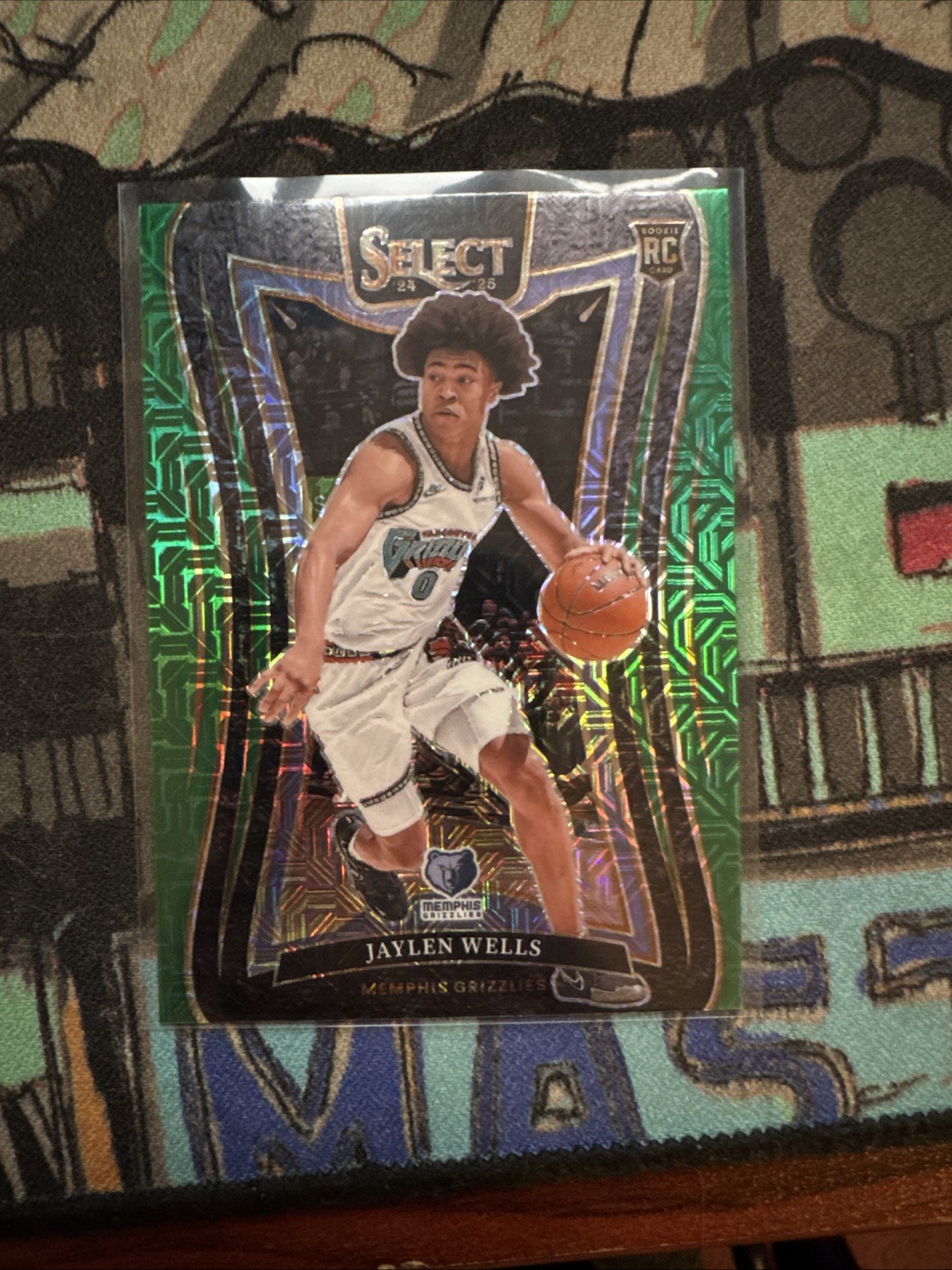 2024-25 Select Jaylen Wells Green Mojo Mezzanine Level #371