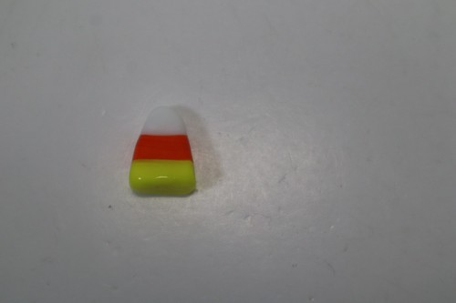 LDTOP Candy Corn miniature glass figurine charm Ganz halloween - Picture 3 of 4