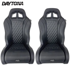 Black Daytona Carbon 2024 RZR XP Suspension Seats by Aces Racing