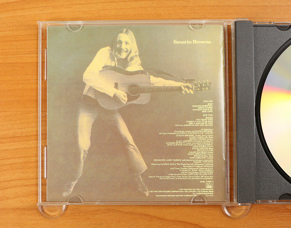 Severin Browne - Severin Browne CD (Japan 2014 Motown) UICY