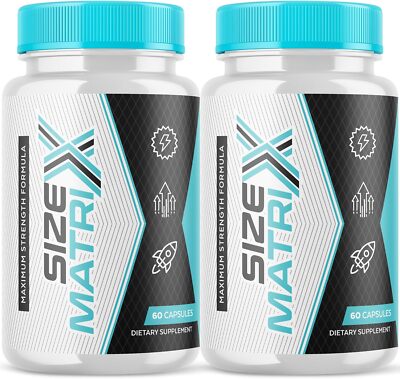 Size Matrix Pills- Size Matrix Male Vitality Support Supplement ORIGINAL- 2 Pack