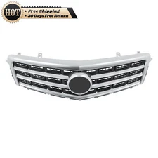 Silscvtt Front Upper Grille With Trim Molding Plastic For Cadillac ATS 2013-2014