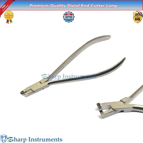 German Stainless Steel Distal End Cutter Orthodontic Archires Plier TC Premium - Picture 2 of 7