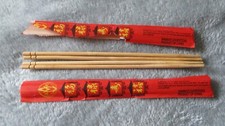 7 Disposable Bamboo Chopsticks 9" Long