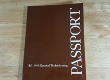 1994 Honda Passport Electrical Troubleshooting Manual ETM OEM Factory 