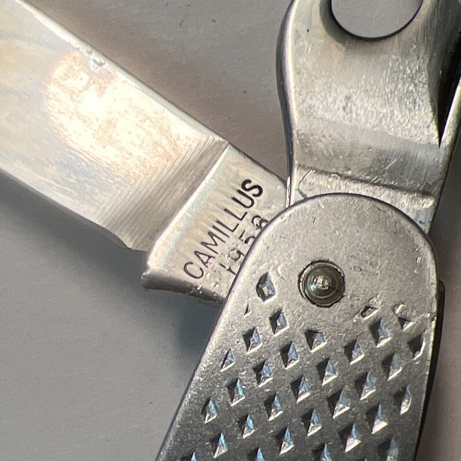 Vintage Camillus US MILITARY Camp Knife 1958 Early Vietnam Military