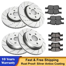 13.78 inch Front Rear Rotors Brake Pads for Grand Cherokee Dodge Durango Brakes