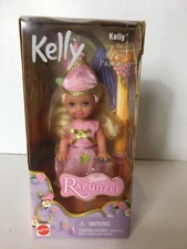 Barbie Rapunzel ☆ Kelly as The Petal Princess Doll ☆ 2001 Mattel #55949 NIB!
