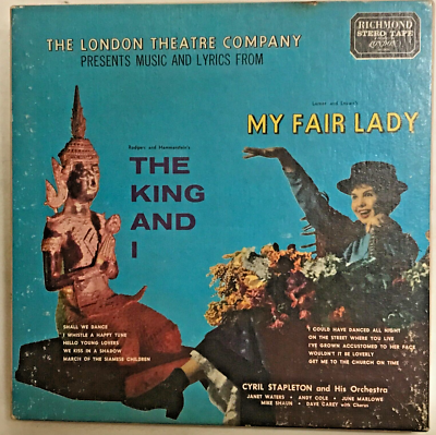 #ad 7 1 2ips The King amp; I My Fair Lady The London Theatre Company Reel Tape $15.50