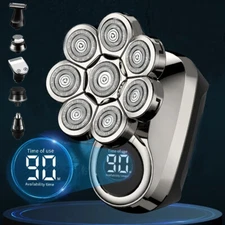 Head Shavers for Bald Men Electric Razor Shaving Grooming LED Display Wet Dry