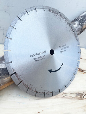 16'' Asphalt Concrete Diamond Saw Blade 400mm Cut Driveway Masonry Paver Brick