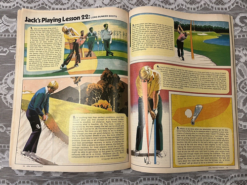 GOLF DIGEST MAGAZINE APRIL 1979 TOM WATSON: HOW TO PLAY PROBLEM SHOTS - Picture 14 of 16
