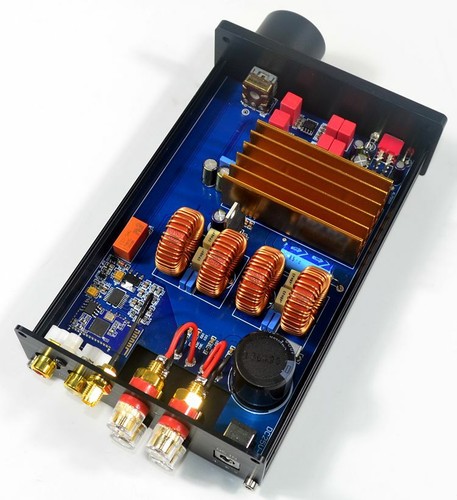 Mini amplificador de audio estéreo de alta potencia TPA3255 300WX2 PCM5102 DAC QCC3003 BT5.0 - Imagen 10 de 13