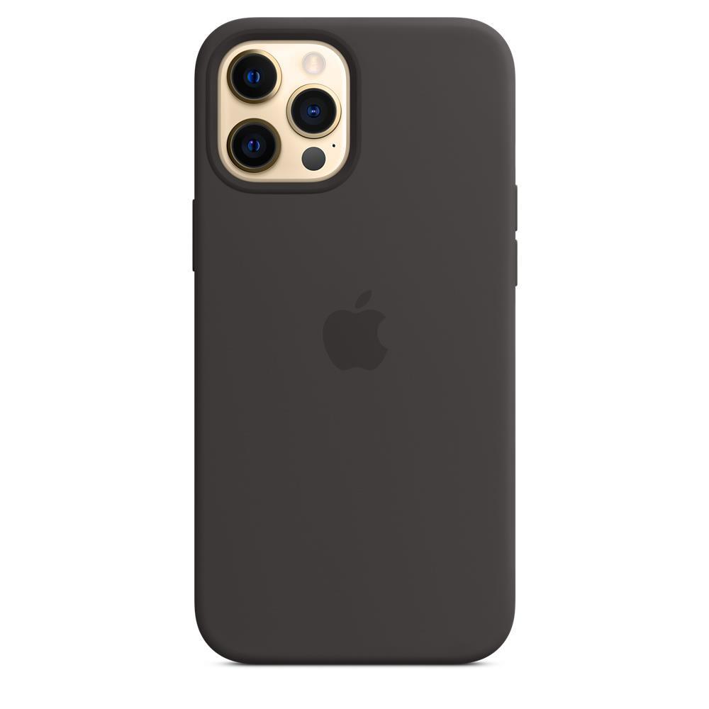 【新品】純正 iPhone 12 Pro Max レザーケース・ブラック① Genuine / Official Apple iPhone 12 Pro Max Silicone MagSafe