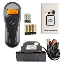 Hearth Products Controls RCK-K Acumen Fireplace On/Off Remote Control Kit Black