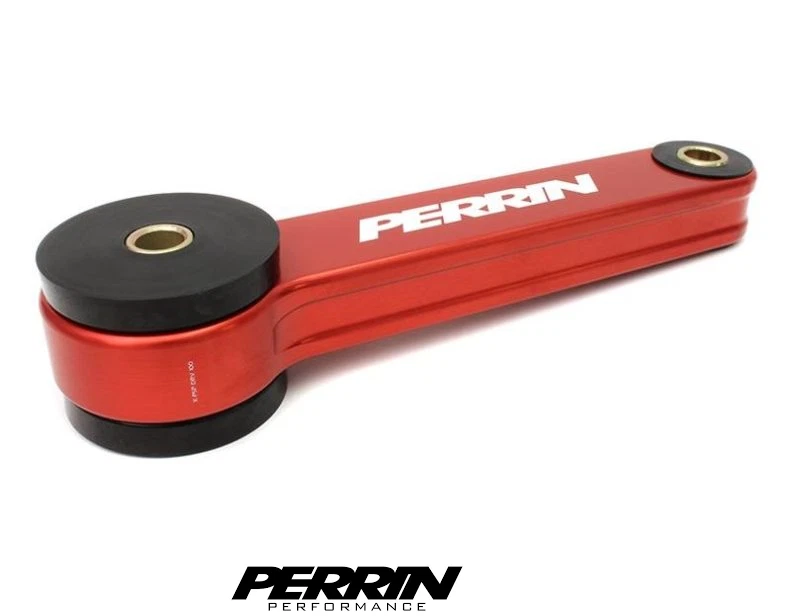 Soporte de parada de paso de color rojo Perrin para 93-24 Subaru Impreza WRX STi Forester Más Foto 4 de 4