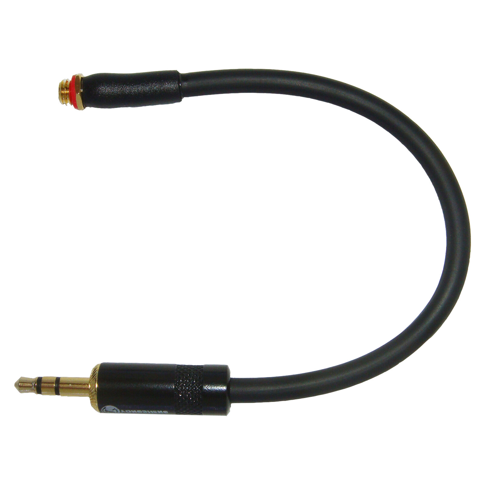 DPA Countryman Microphone Adapter Microdot to 3.5mm TRS Stereo Gold Jack Plug