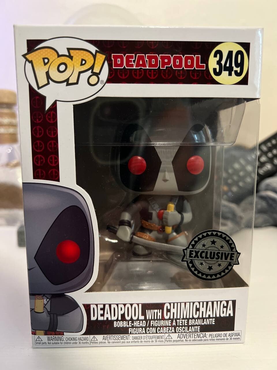Funko Pop! Deadpool #349 - Deadpool With Chimichanga