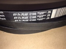 CONTINENTAL - ContiTech, Hi-T Plus C180 V-Belt, Outside Length 184"