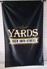 Bar, Nightclub,Man cave, Beer Advertising, Yards Brewing,  30x48 Flag Wall Hang