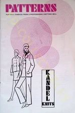  Patterns for Knit Fabrics from Knitting Mill Vintage Fashion Guide Booklet 1970