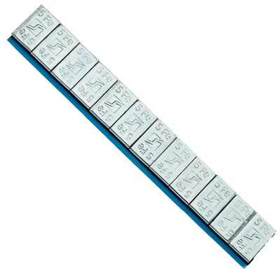 Klebegewichte Rolle 25 Auswuchtgewichte SCHWARZ 12x5g