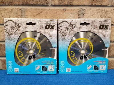 Ox Tools Trade Series TC10 7'' Segmented Diamond Blade - 2 Pack