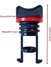  Kayak Drain Plug Kit Quality Thread Drain Plugs Canoe Boat 2pc