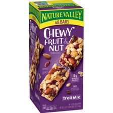 Nature Valley Chewy Trail Mix Fruit & Nut Granola Bars, 48 ct.FREE SHIPPING