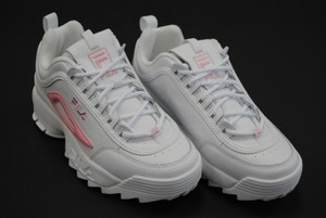 fila disruptor pink metallic
