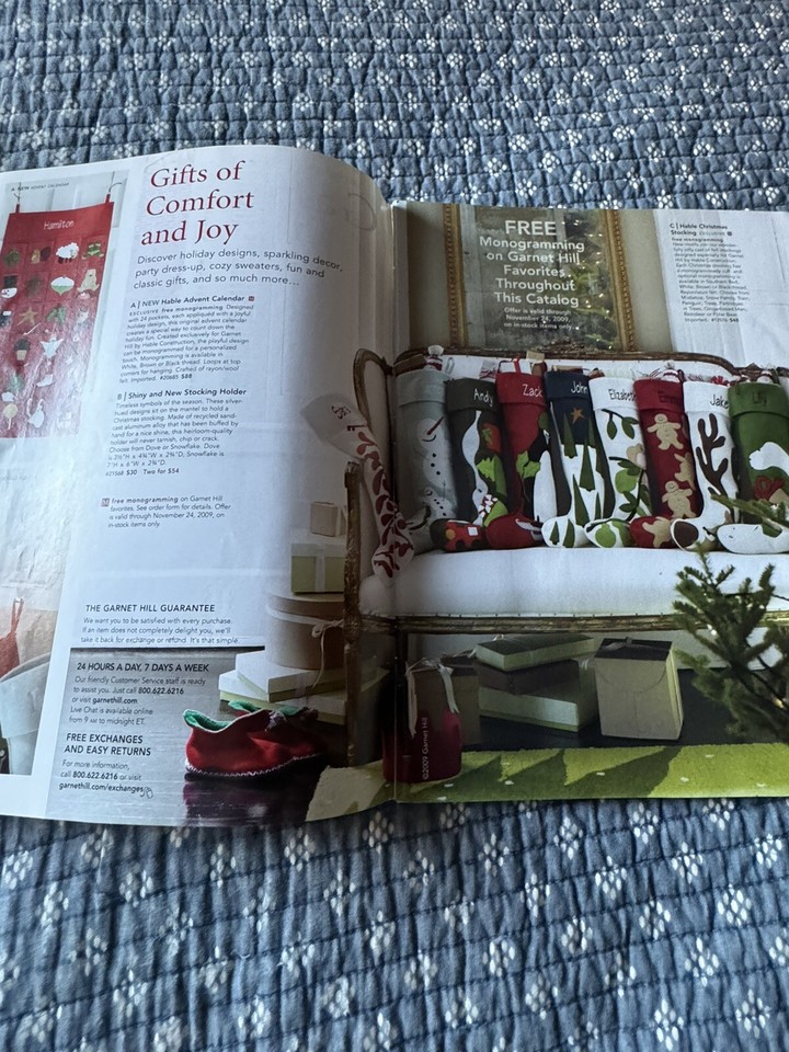 HILL Catalog WOMEN’S FASHION HOME DECOR Winter Gift Ideas 2009