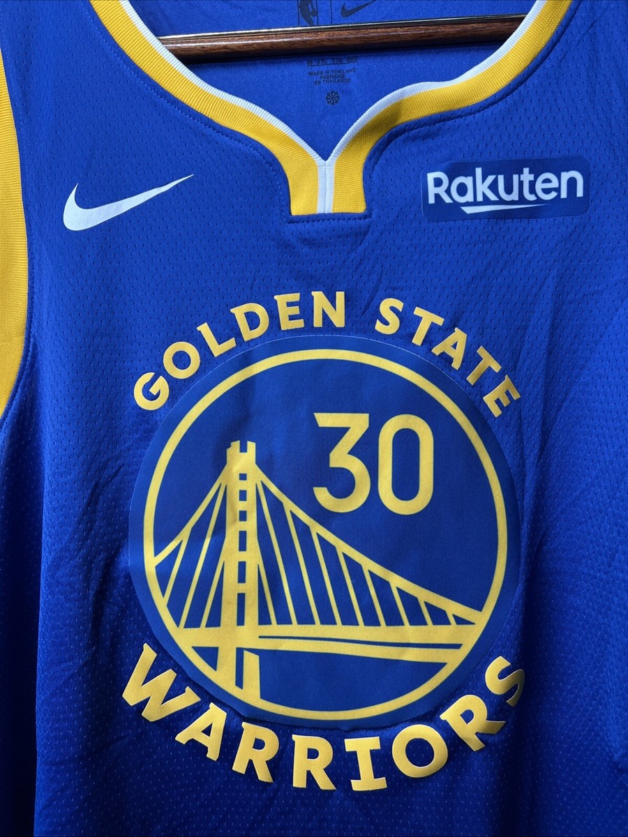 Men's Size XXL NIKE Rakuten NBA Golden State WARRIORS Curry